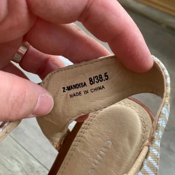 Chinese Laundry 5” cork wedge heels - size 8 - Picture 14 of 16